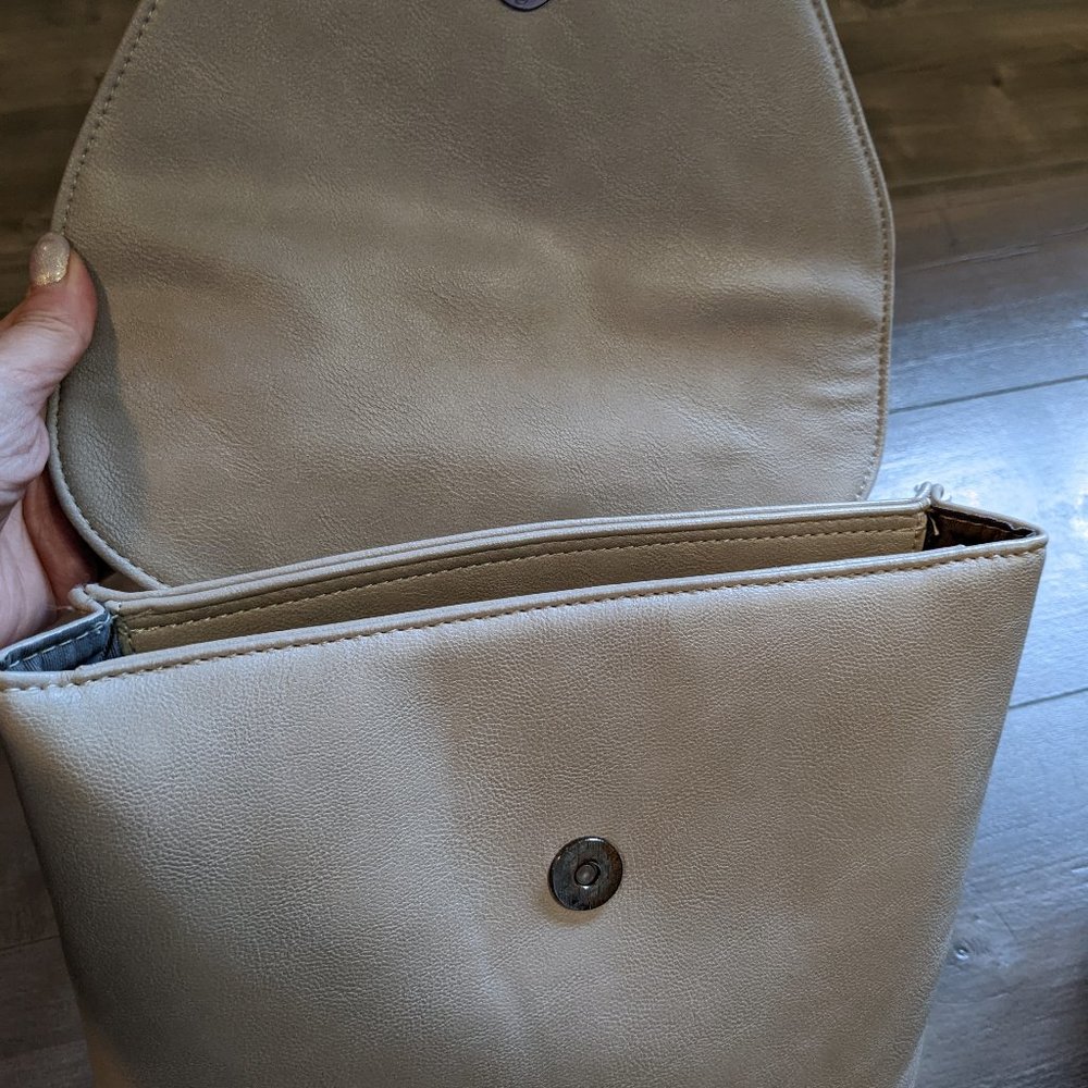 Light Grey Convertible Backpack - Picture 3 of 5